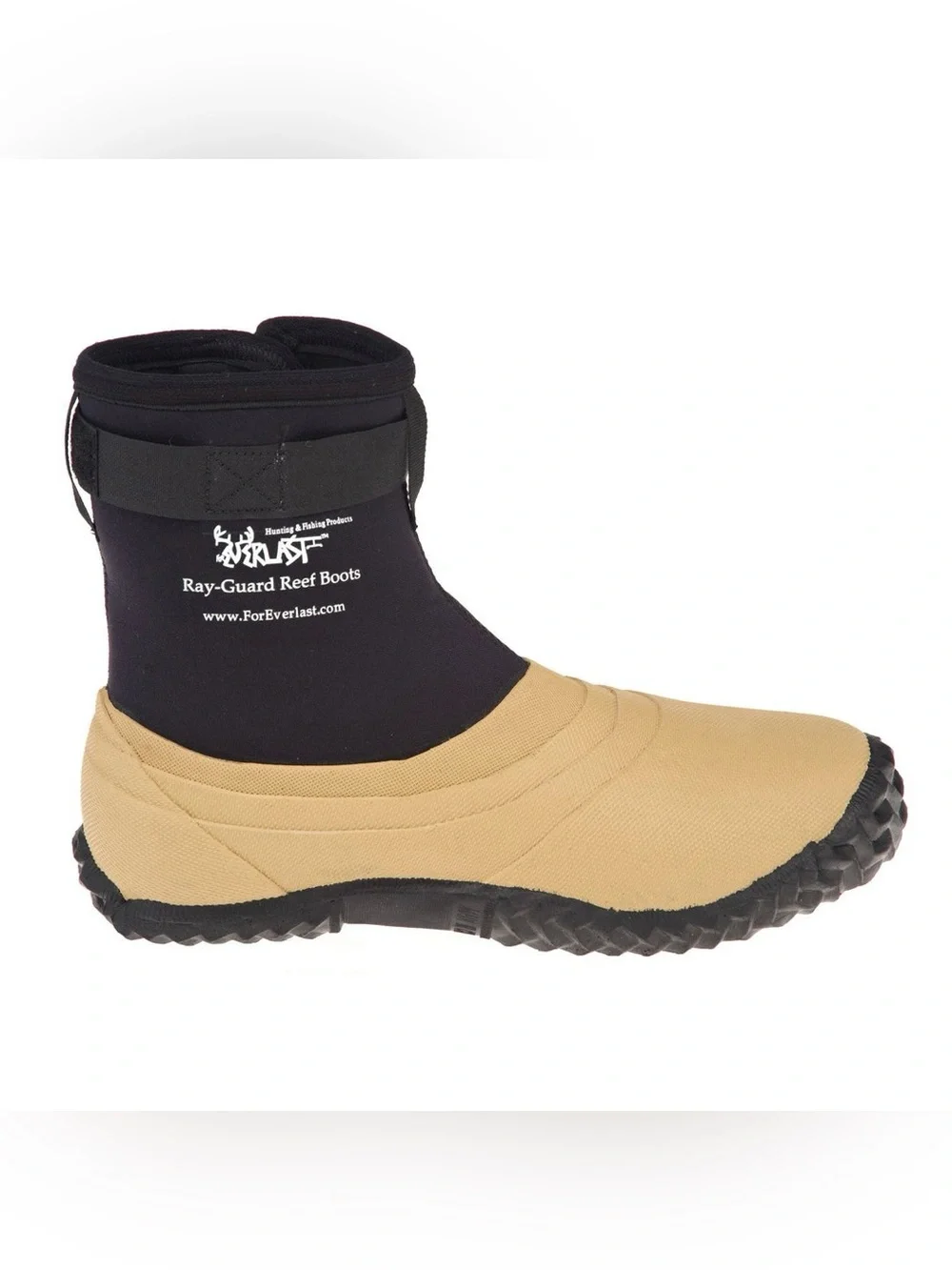 FOREVERLAST || Ray-Guard Reef Fishing & Wading Boots in Tan & Black - SZ 10